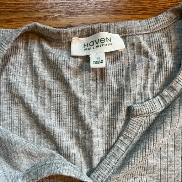 Haven well within light gray sleep tunic shirt size medium - Picture 3 of 5